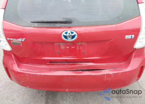 2012 Toyota Prius V from USA, damaged, VIN JTDZN3EU2C3121671
